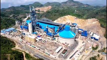 云南一水泥企业2000t/d熟料生产线顺利投产，为区域发展注入新动能